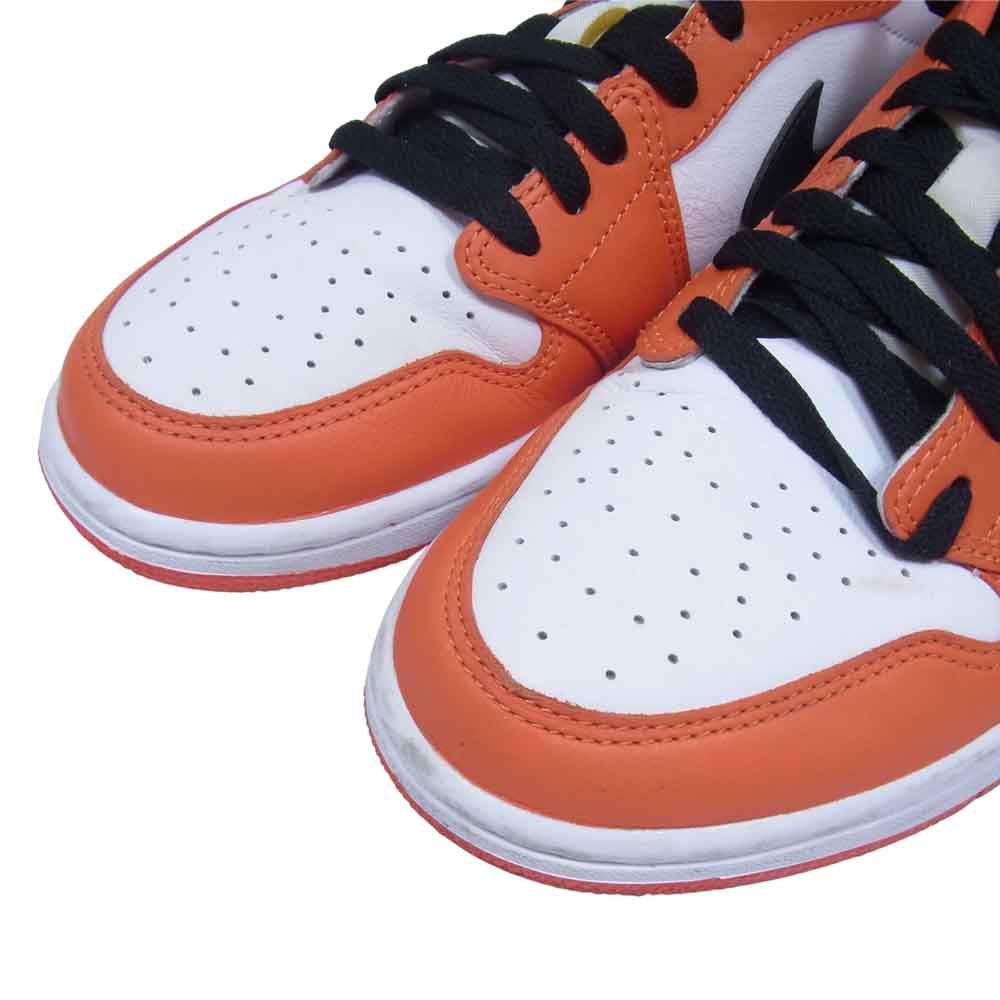 NIKE ナイキ CZ0775-801 AIR JORDAN 1 LOW OG AJ1 エアジョーダン ローカット スニーカー オレンジ系 US10.5【美品】【中古】