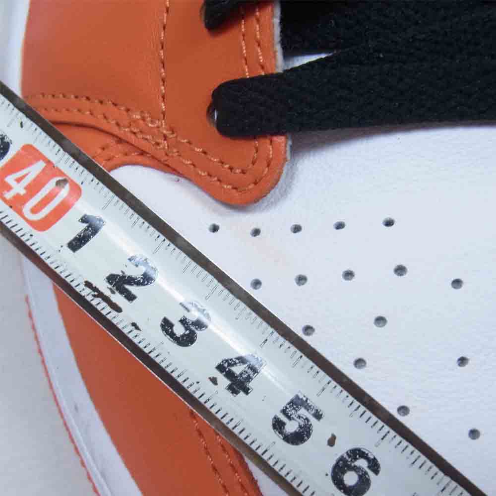 NIKE ナイキ CZ0775-801 AIR JORDAN 1 LOW OG AJ1 エアジョーダン ローカット スニーカー オレンジ系 US10.5【美品】【中古】