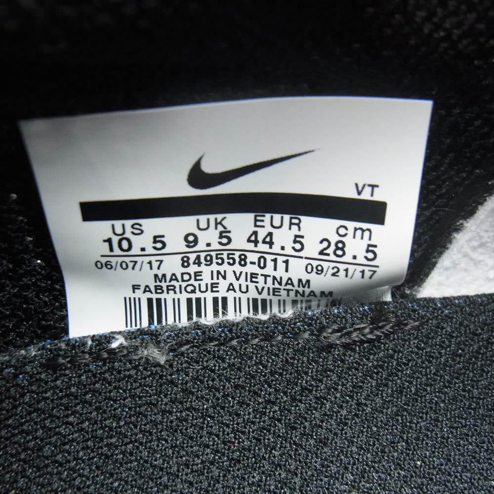 NIKE ナイキ 849558-011 AIR VAPORMAX FLYKNIT エア ベイパーマックス フライニット スニーカー ブラック系 28.5cm【中古】