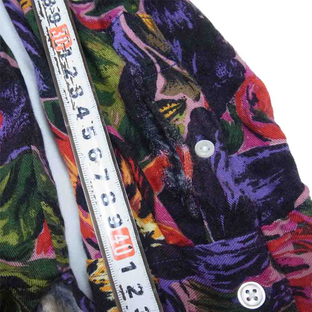 Supreme シュプリーム 16SS Painted Floral Rayon Shirt ペイント フローラル レーヨン シャツ マルチカラー系 L【中古】