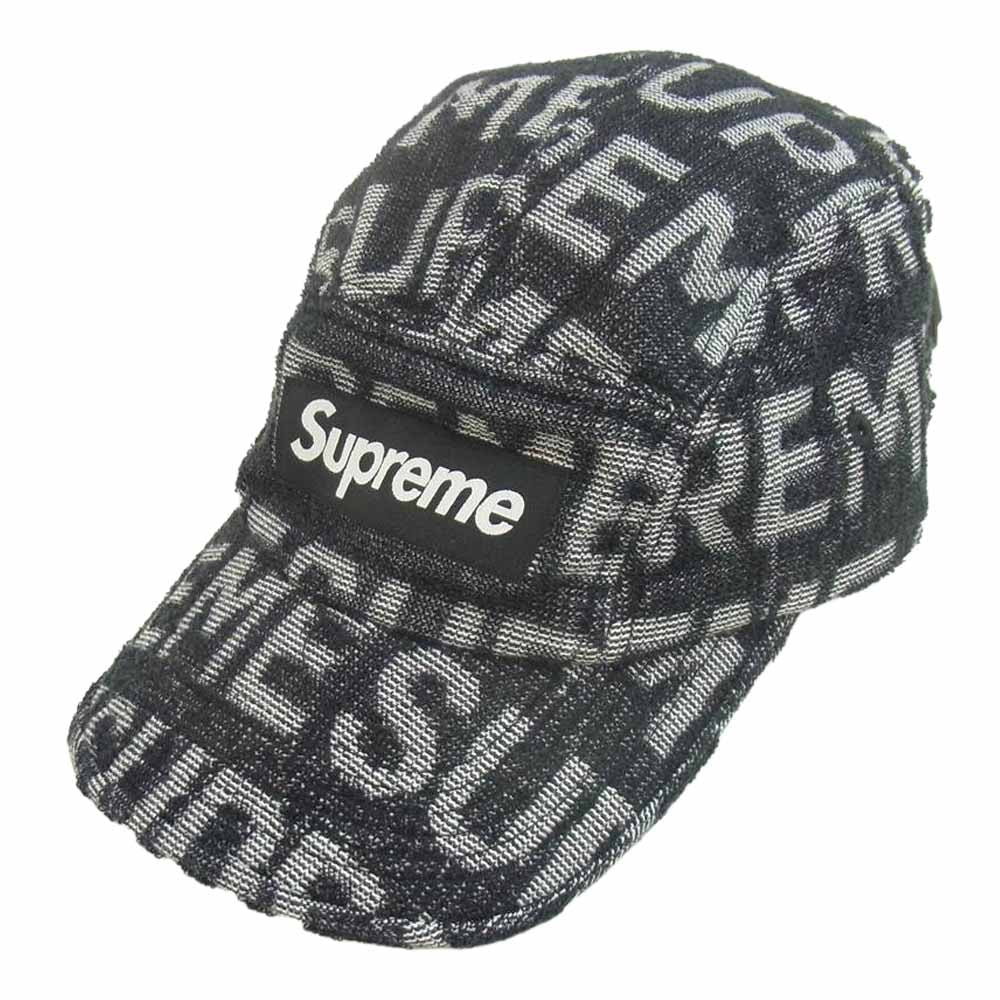 Supreme シュプリーム 22SS Terry Spellout Camp Cap キャンプ キャップ ブラック系【新古品】【未使用】【中古】