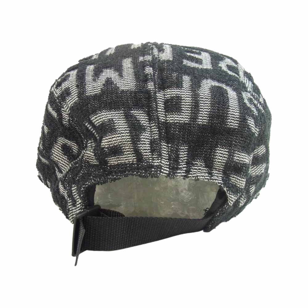 Supreme シュプリーム 22SS Terry Spellout Camp Cap キャンプ キャップ ブラック系【新古品】【未使用】【中古】