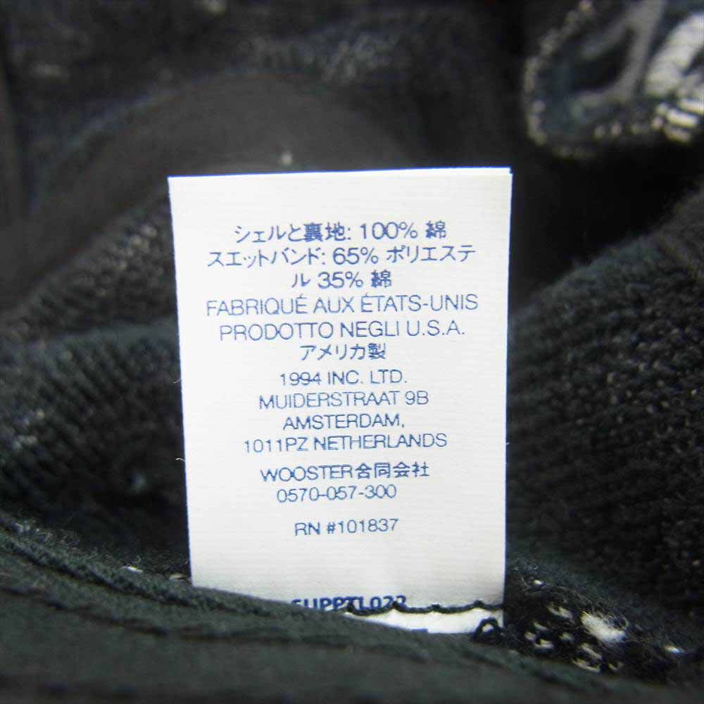 Supreme シュプリーム 22SS Terry Spellout Camp Cap キャンプ キャップ ブラック系【新古品】【未使用】【中古】