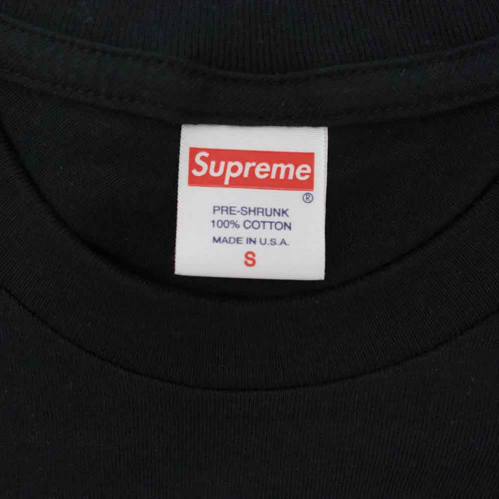 Supreme シュプリーム 21SS Fuck Tee ファック プリント Tシャツ ブラック系 S【極上美品】【中古】