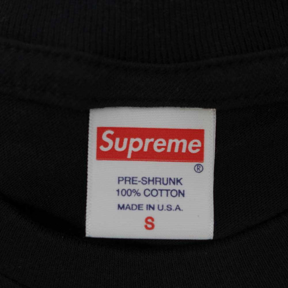 Supreme シュプリーム 21SS Fuck Tee ファック プリント Tシャツ ブラック系 S【極上美品】【中古】