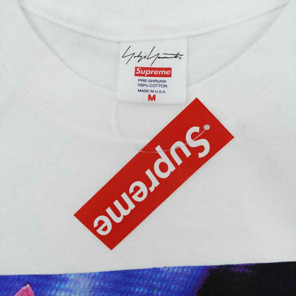 Supreme シュプリーム 20AW Yohji Yamamoto This Was Tomorrow Tee ヨウジヤマモト プリント Tシャツ ホワイト系 M【中古】