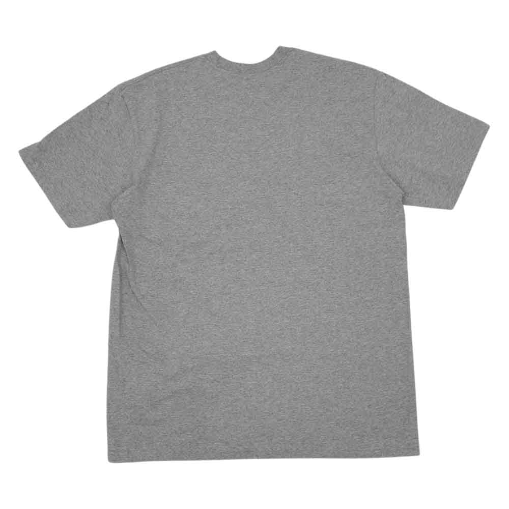 Supreme シュプリーム 19AW Banner Tee バナー プリント Tシャツ グレー系 M【極上美品】【中古】
