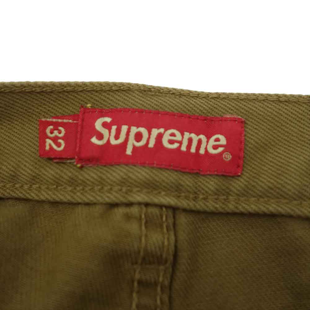 Supreme シュプリーム 20AW Regular Jean レギュラー ジーンズ 後染め パンツ ブラウン系 32【極上美品】【中古】