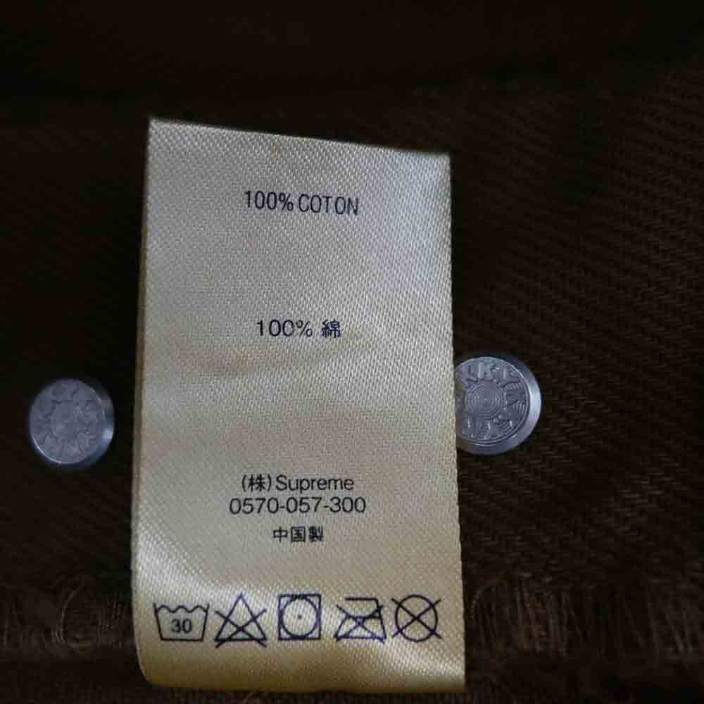 Supreme シュプリーム 20AW Regular Jean レギュラー ジーンズ 後染め パンツ ブラウン系 32【極上美品】【中古】
