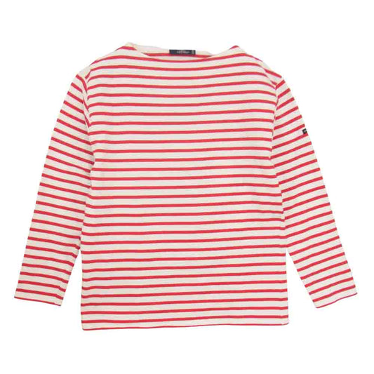 SAINT JAMES セントジェームス ウエッソン ボーダー バスク シャツ カットソー レッド系 40【中古】