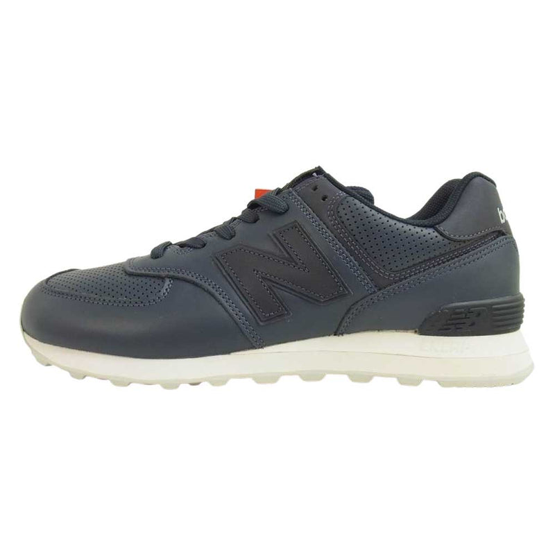 NEW BALANCE ニューバランス ML574DAN ローカット スニーカー ネイビー ネイビー系 27.5cm【新古品】【未使用】【中古】