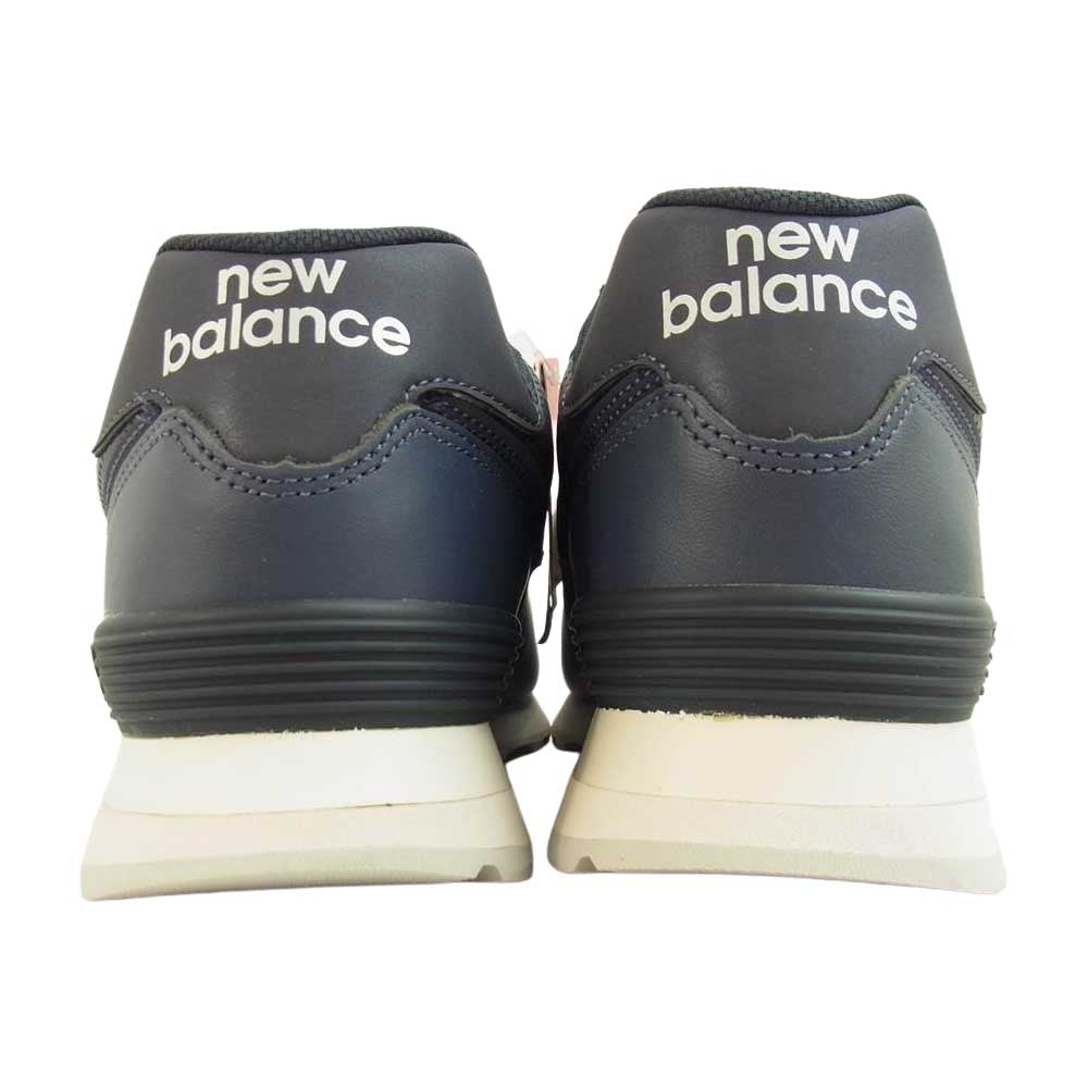 NEW BALANCE ニューバランス ML574DAN ローカット スニーカー ネイビー ネイビー系 27.5cm【新古品】【未使用】【中古】