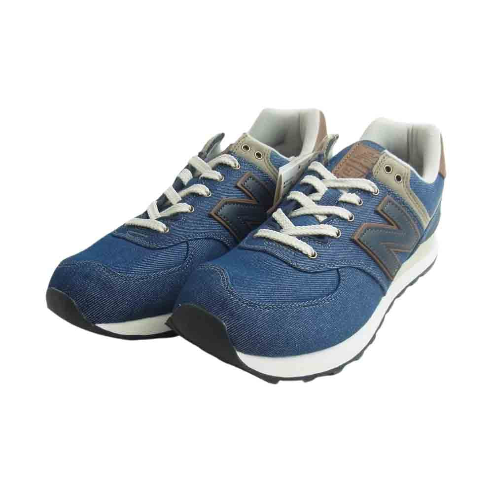 NEW BALANCE ニューバランス ML574AM2 デニム ローカット スニーカー