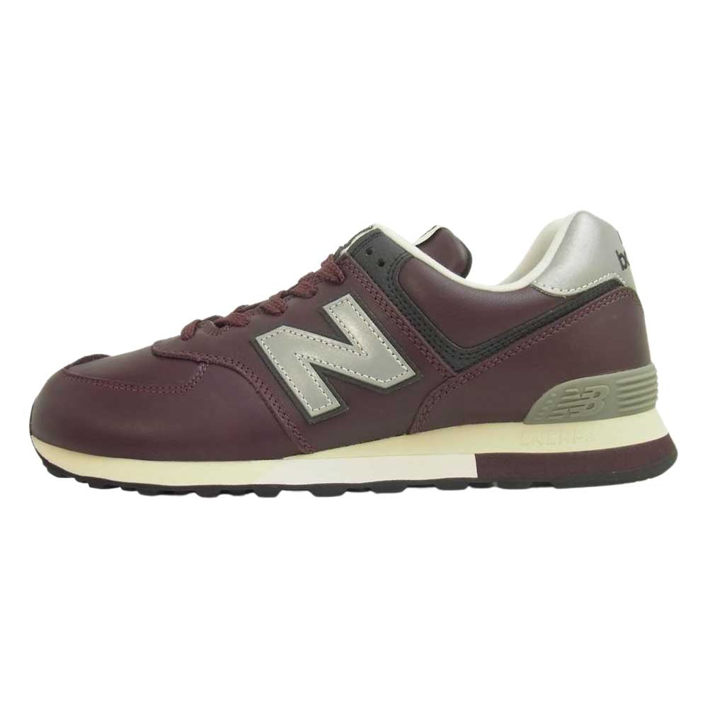 NEW BALANCE ニューバランス ML574OU2 ローカット スニーカー ワイン