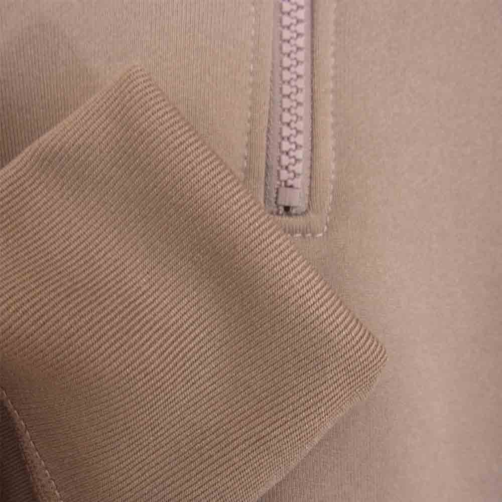 AURALEE オーラリー A9AP02PU BAGGY POLYESTER SWEAT HALF ZIP P/O ハーフジップスウェット ブラウン系 3【中古】