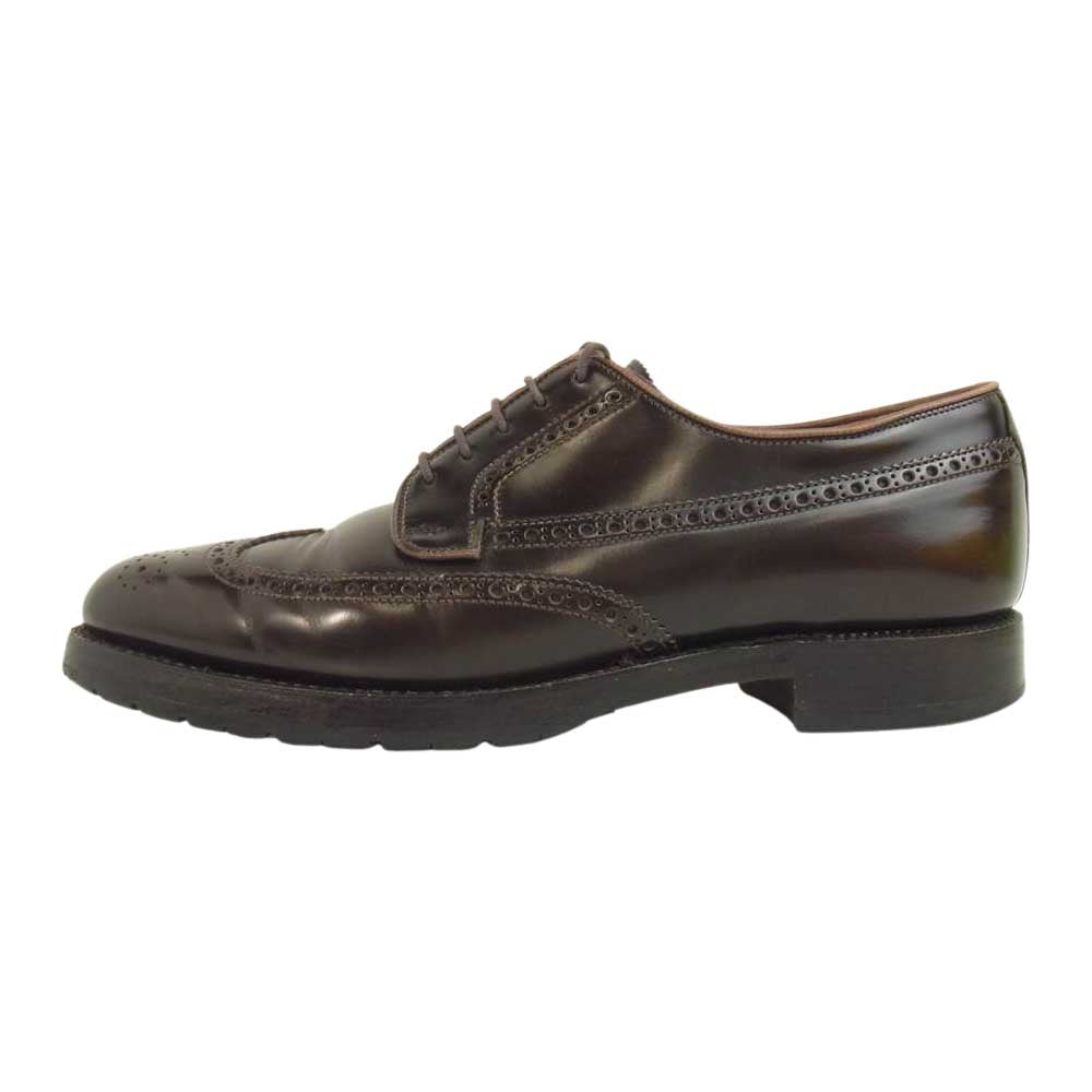 ピール&コー ブルックスブラザーズ Brooks Brothers別注 57264 ウィングチップ シューズ ダークブラウン系 7.5【中古】