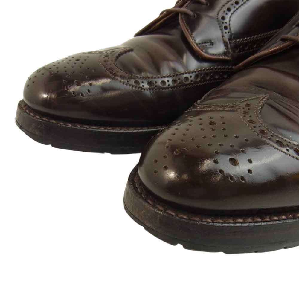 ピール&コー ブルックスブラザーズ Brooks Brothers別注 57264 ウィングチップ シューズ ダークブラウン系 7.5【中古】