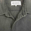 MAISON MARGIELA メゾンマルジェラ 20AW S50DL0449 10ライン PADDED SHIRT 中綿 デニム シャツ ジャケット グレー系 38【中古】