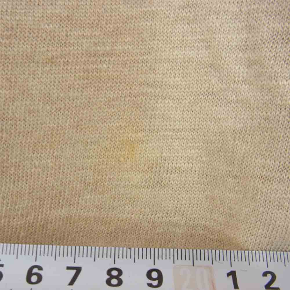 COMME des GARCONS コムデギャルソン HOMME AD2004 HO-T055 リネン ニット Tシャツ ベージュ系 サイズ表記無【中古】