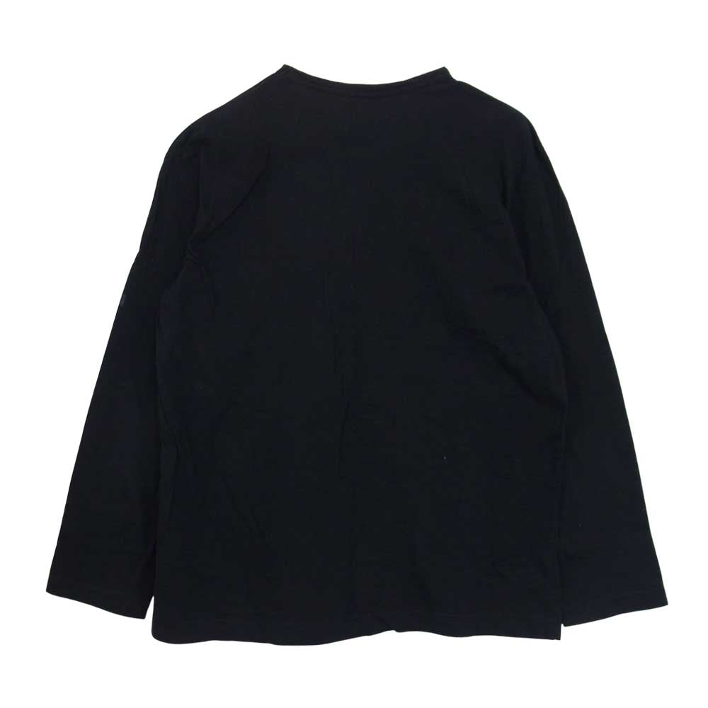 COMME des GARCONS コムデギャルソン HOMME PLUS 90S ヴィンテージ 顔料プリント 長袖カットソー ネイビー系 サイズ表記無【中古】