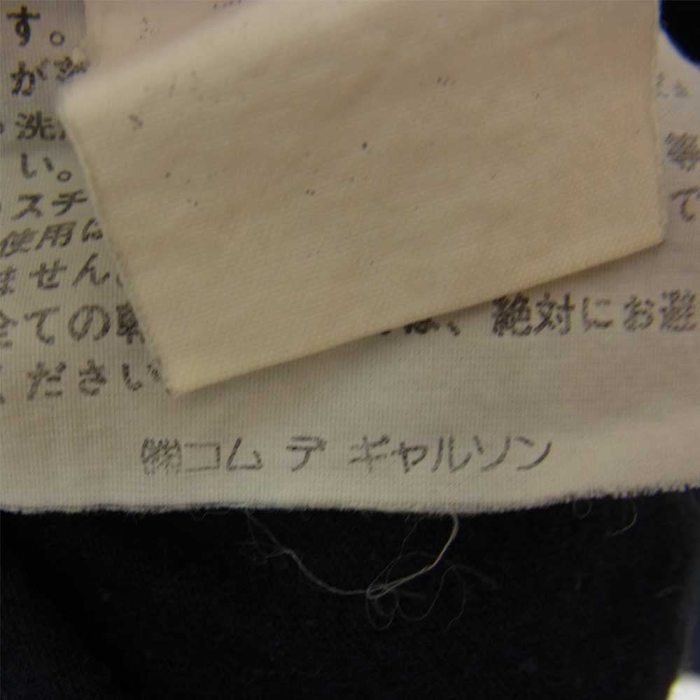 COMME des GARCONS コムデギャルソン HOMME PLUS 90S ヴィンテージ 顔料プリント 長袖カットソー ネイビー系 サイズ表記無【中古】