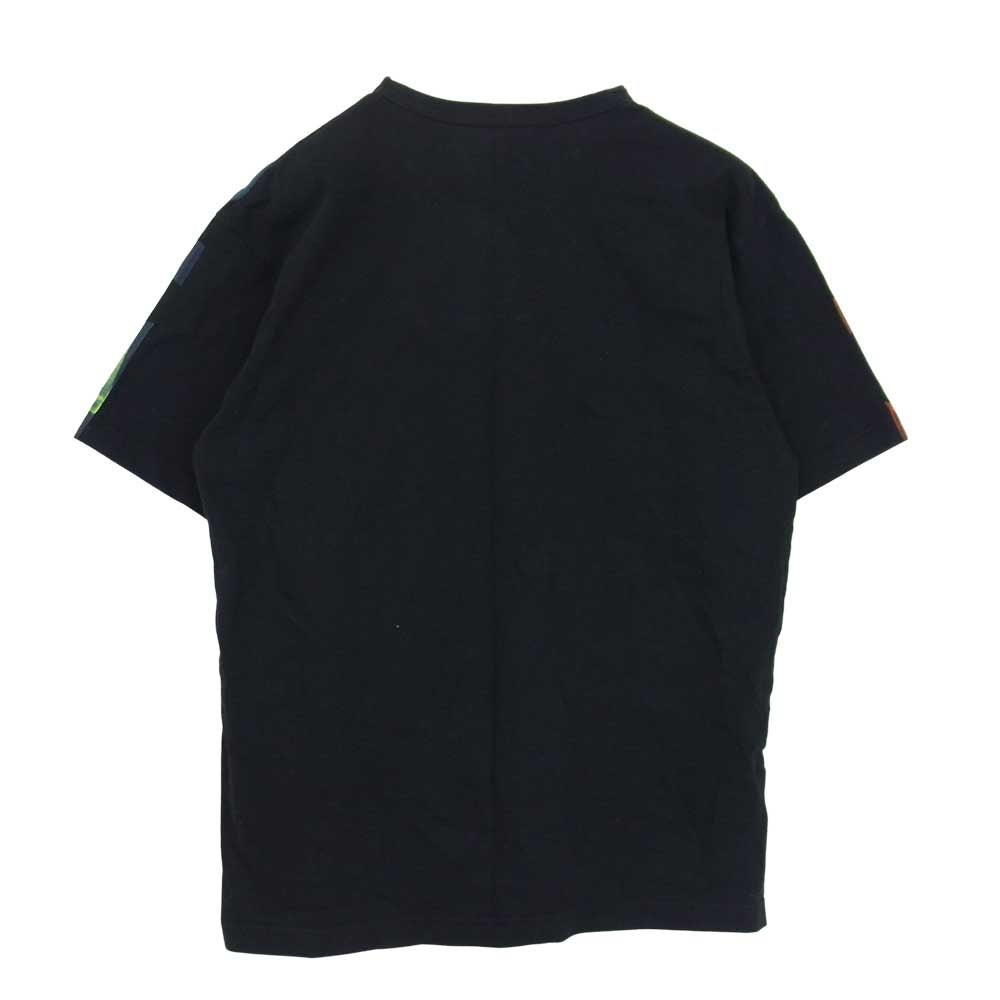 JUNYA WATANABE COMME des GARCONS MAN ジュンヤワタナベコムデギャルソンマン 02SS WE-T001 マルチカラーLOVEプリント 半袖 Tシャツ ブラック系 M【中古】