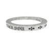CHROME HEARTS クロムハーツ（原本無） 3ｍｍ SPACER HONOLULU FUCK YOU RING スペーサー ホノルル ファックユー リング シルバー系【中古】