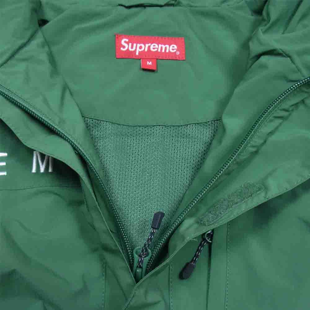 Supreme シュプリーム 20AW Curve Logos Ripstop Jacket カーブ ロゴ リップストップ ジャケット グリーン系 M【新古品】【未使用】【中古】