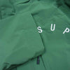 Supreme シュプリーム 20AW Curve Logos Ripstop Jacket カーブ ロゴ リップストップ ジャケット グリーン系 M【新古品】【未使用】【中古】