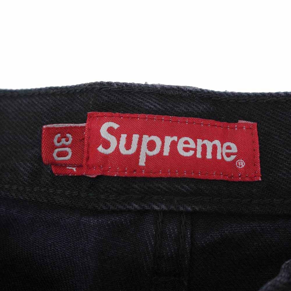 Supreme シュプリーム 21AW Thrasher Regular Jean スラッシャー レギュラー ジーン デニム パンツ ブラック系 30【新古品】【未使用】【中古】