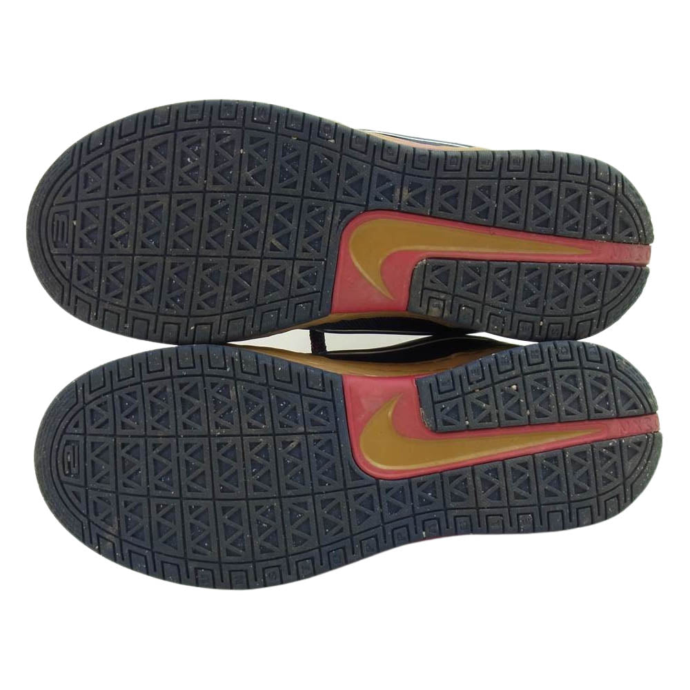 NIKE ナイキ 346526-441 ZOOM LEBRON 6 CHALK EDITION ズームレブロン 6 スニーカー ダークネイビー系 27.5cm【中古】