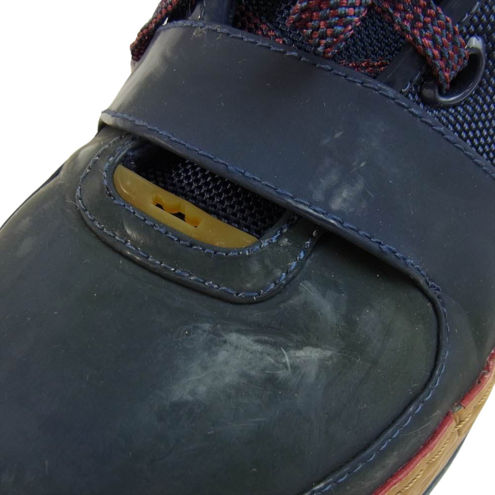 NIKE ナイキ 346526-441 ZOOM LEBRON 6 CHALK EDITION ズームレブロン 6 スニーカー ダークネイビー系 27.5cm【中古】