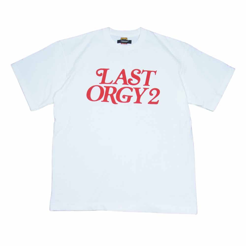 HUMAN MADE ヒューマンメイド × UNDERCOVER LAST ORGY 2 GDC T-SHIRT アンダーカバー ラストオージー2 半袖Tシャツ ホワイト系 XL【美品】【中古】
