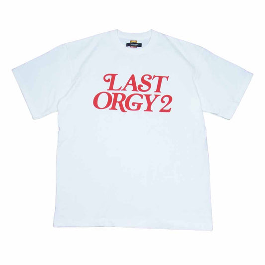 HUMAN MADE ヒューマンメイド × UNDERCOVER LAST ORGY 2 GDC T-SHIRT アンダーカバー ラストオージー2 半袖Tシャツ ホワイト系 XL【美品】【中古】