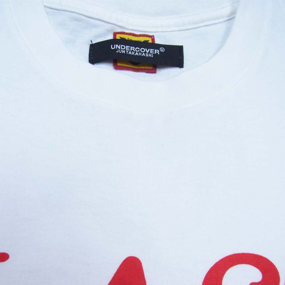 HUMAN MADE ヒューマンメイド × UNDERCOVER LAST ORGY 2 GDC T-SHIRT アンダーカバー ラストオージー2 半袖Tシャツ ホワイト系 XL【美品】【中古】