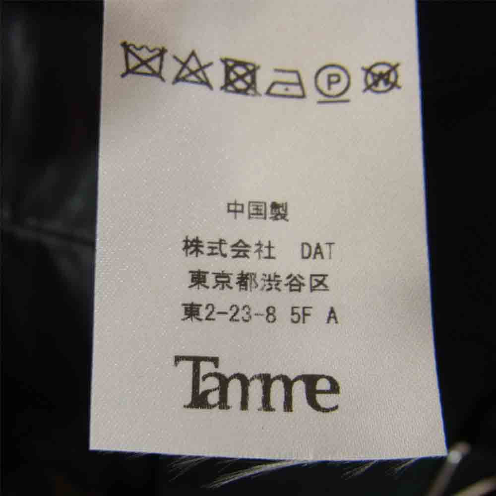 タム 22SS 22S0008 TT BLOUSON ツイル ドッキング ブルゾン ブラック系 サイズ表記無【中古】