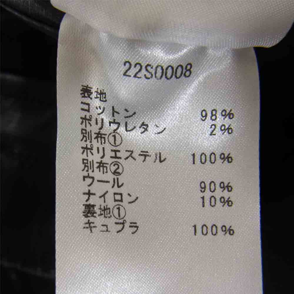 タム 22SS 22S0008 TT BLOUSON ツイル ドッキング ブルゾン ブラック系 サイズ表記無【中古】