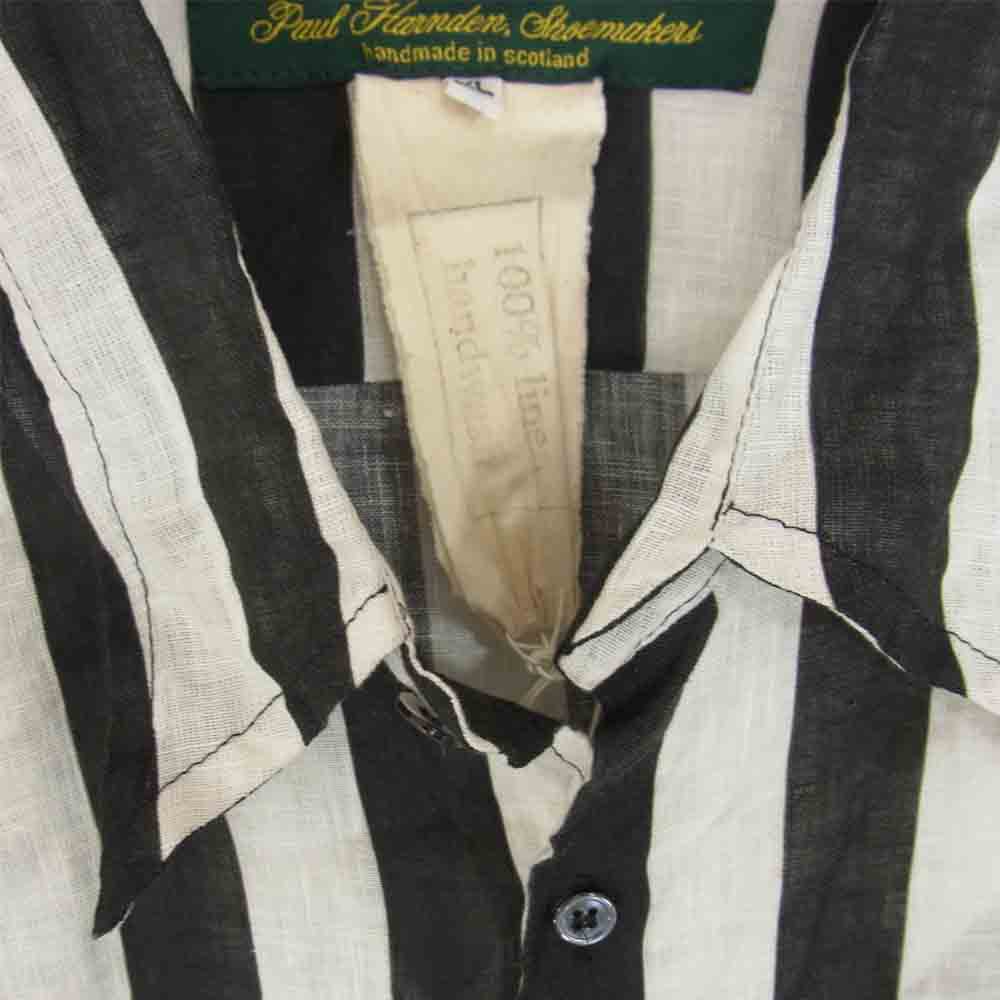 paul harnden easy shirt ポールハーデン シャツ Paul Harnden ポールハーデン 国内正規品 Mens Easy Shirt Stripe