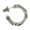 CHROME HEARTS クロムハーツ（原本無） HOOP SCROOL スクロール フープ ピアス シルバー系【中古】
