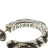 CHROME HEARTS クロムハーツ（原本無） HOOP SCROOL スクロール フープ ピアス シルバー系【中古】
