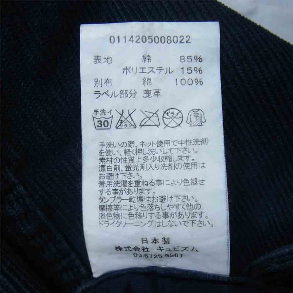 VISVIM ビズビム 14AW 0114205008022 FLUXUS 03 N.D. SLUB CORDUROY フルクサス コーデュロイ パンツ DK.indigo 2【中古】