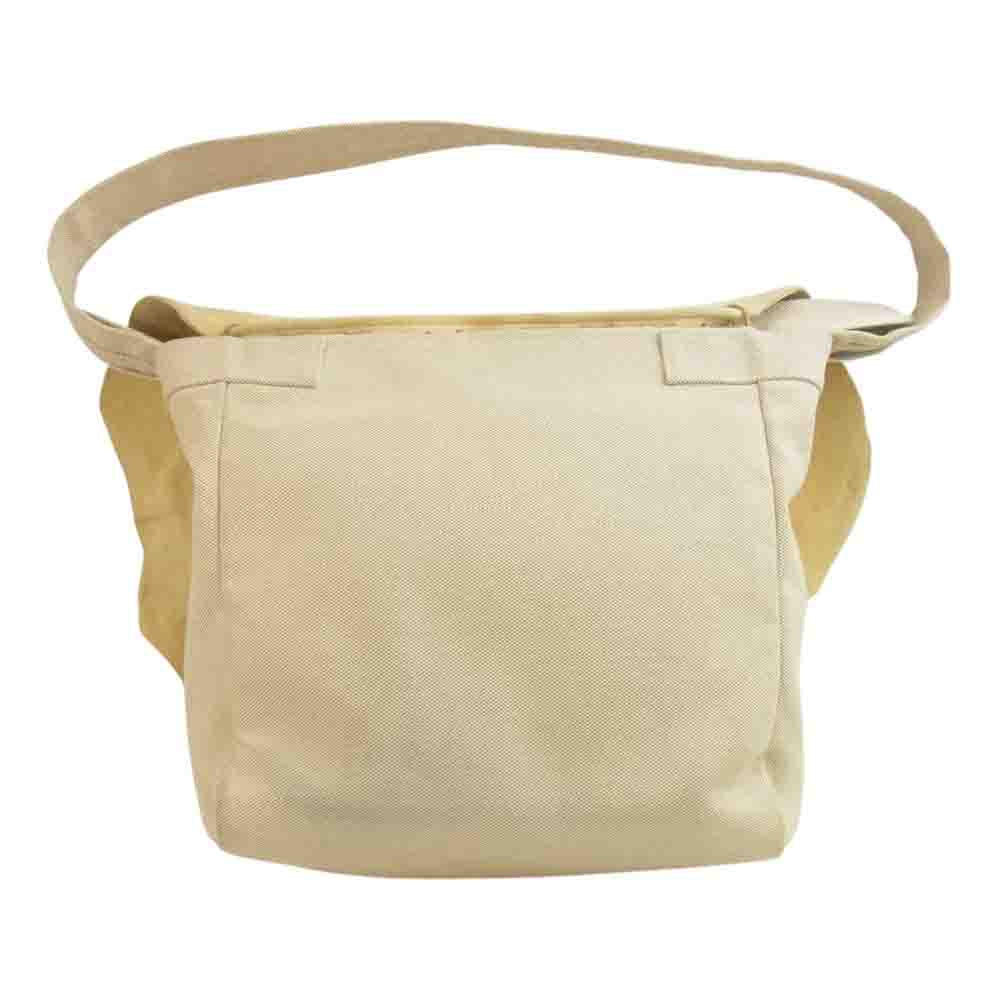 VISVIM ビズビム 20SS 0220903003001 I.C.T UT. SATCHEL レザー キャンバス サッチェル ショルダー バッグ オフホワイト系【中古】