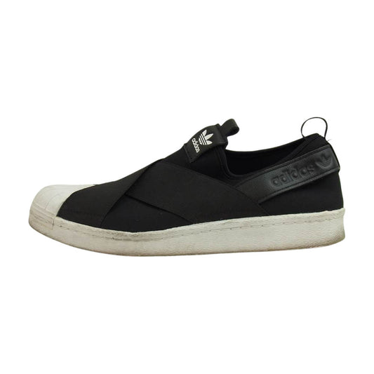 adidas アディダス S81337 Super Star Slip On スーパースター スリッポン ブラック系 27.5cm【中古】