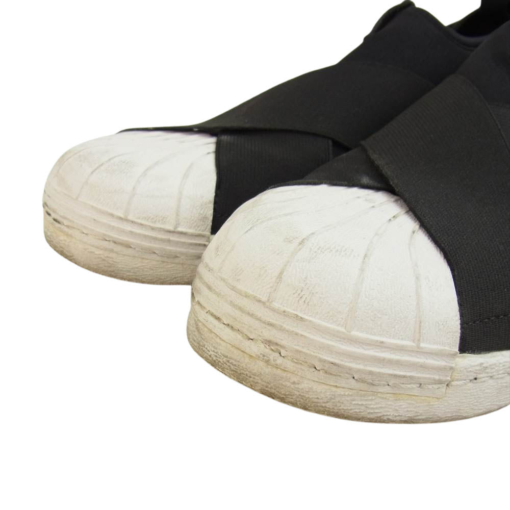 adidas アディダス S81337 Super Star Slip On スーパースター スリッポン ブラック系 27.5cm【中古】