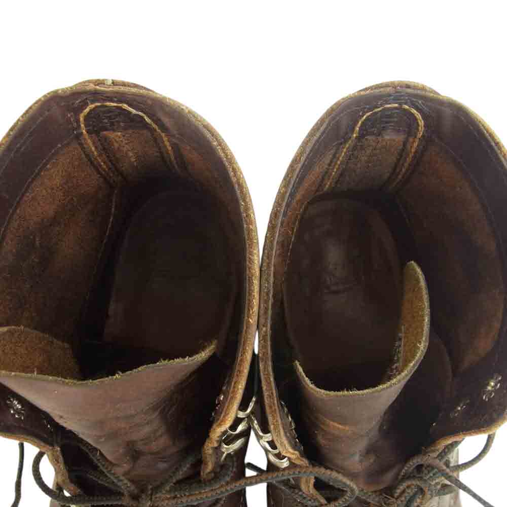 RED WING レッドウィング 6111 IRON RANGER アイアンレンジャー ブーツ ダークブラウン系 US8【中古】