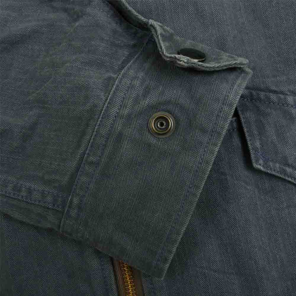 Buzz Rickson's バズリクソンズ BR12677 AIR BASE SERVICE JACKET エア ベース サービス ジャケット ネイビー系 M【中古】