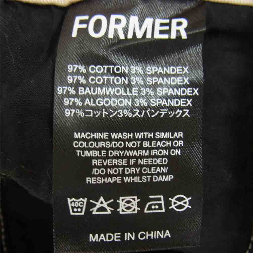 フォーマー ストレッチコットンチノパンツ ベージュ系 30【美品】【中古】