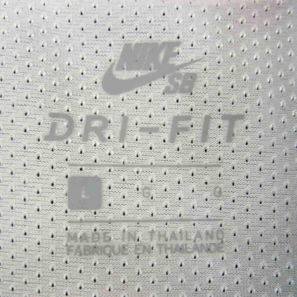 NIKE SB ナイキエスビー CT6087-100 Ringer Jersey QS BRAZIL スケートボードユニフォーム ブラジル リンガー ジャージ BRAZIL マルチカラー系 L【美品】【中古】
