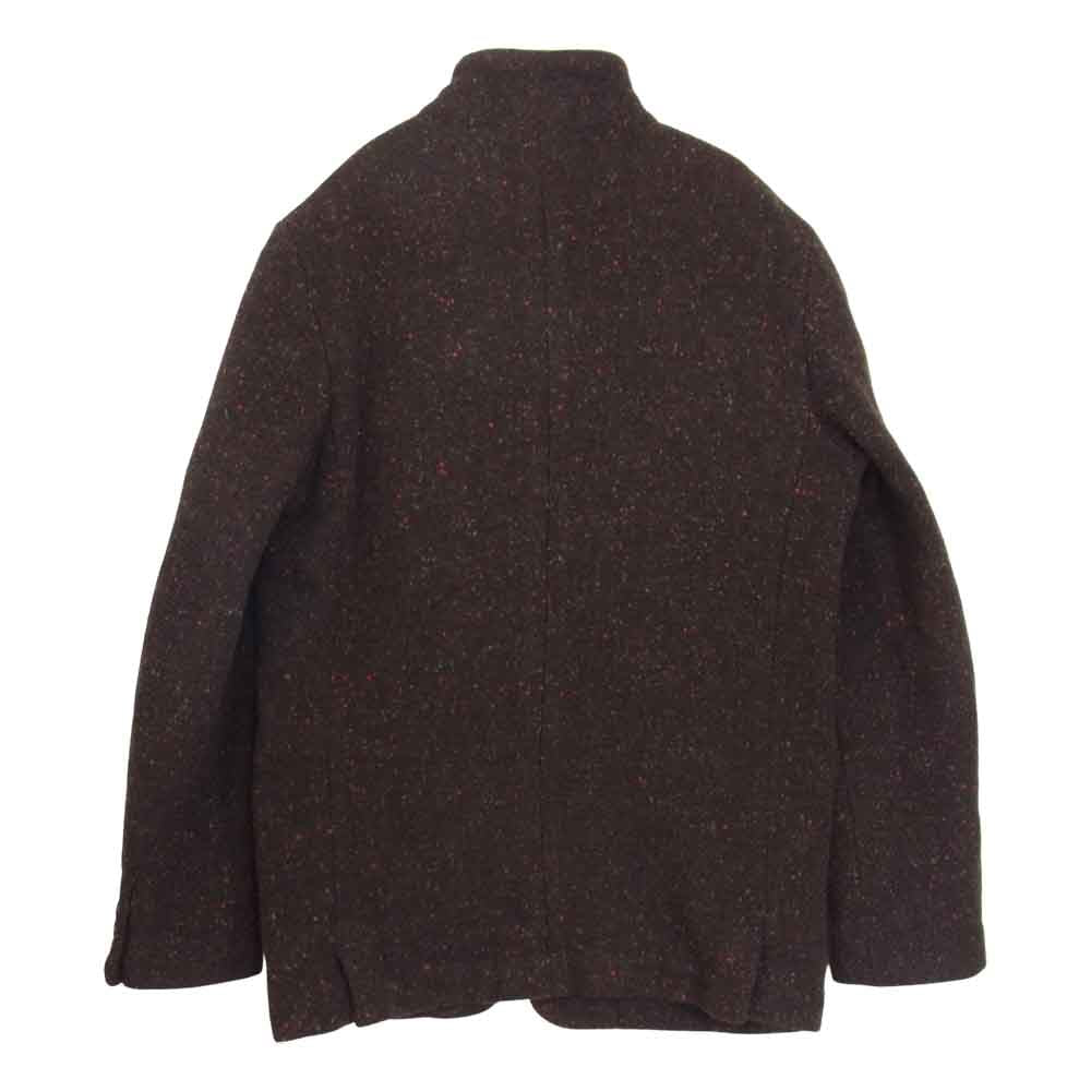 COMME des GARCONS コムデギャルソン HOMME PLUS オムプリュス 00AW ドッキングロック期 アーカイブ PJ-J04083M 製品加工ネップツイード テーラード ジャケット ブラウン系 M【中古】