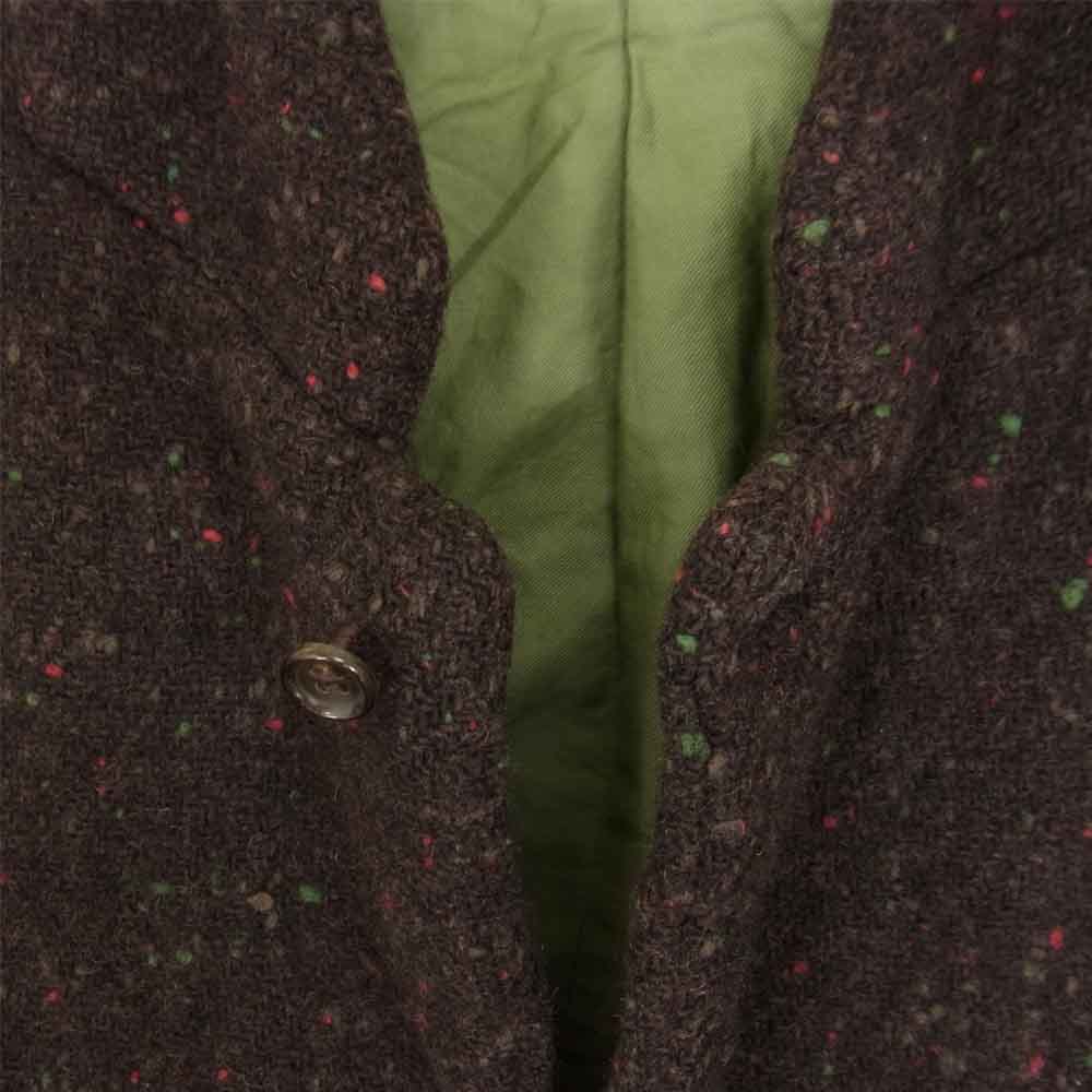 COMME des GARCONS コムデギャルソン HOMME PLUS オムプリュス 00AW ドッキングロック期 アーカイブ PJ-J04083M 製品加工ネップツイード テーラード ジャケット ブラウン系 M【中古】